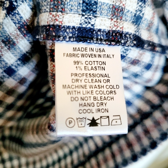 Kal Rieman Plaid Button Top - Picture 7 of 7